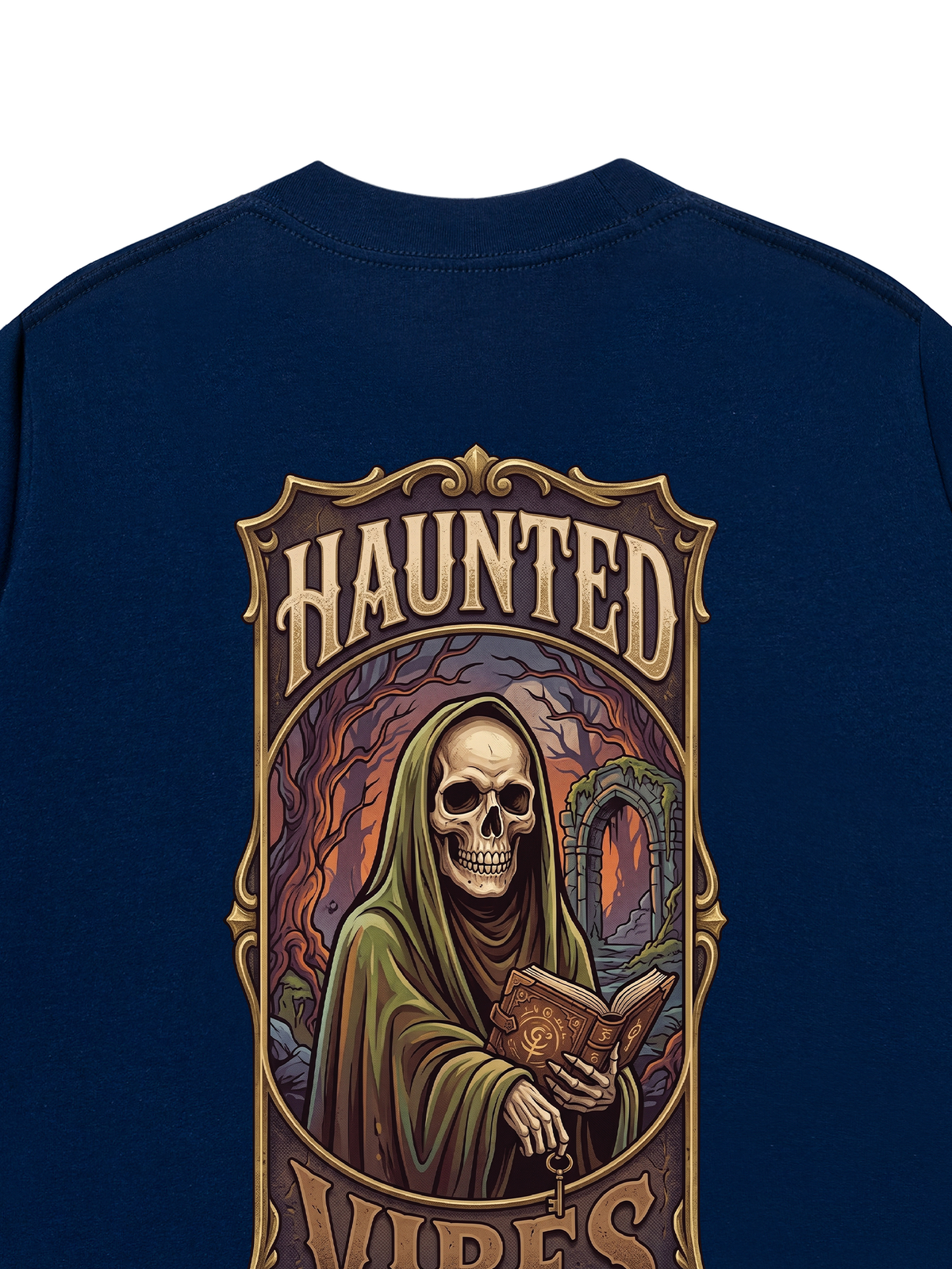 Áo Thun Relaxed Fit Haunted Vibe