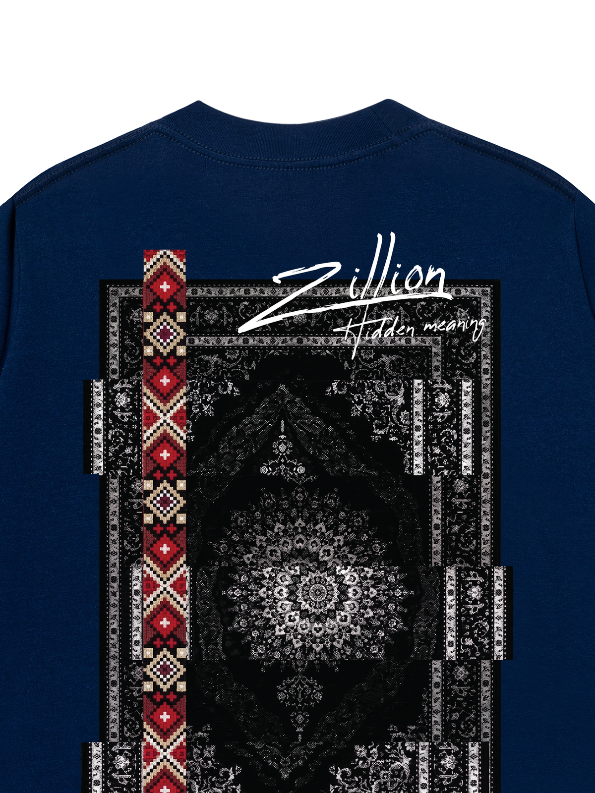 Áo Thun Relaxed Fit Zillion Black Rug