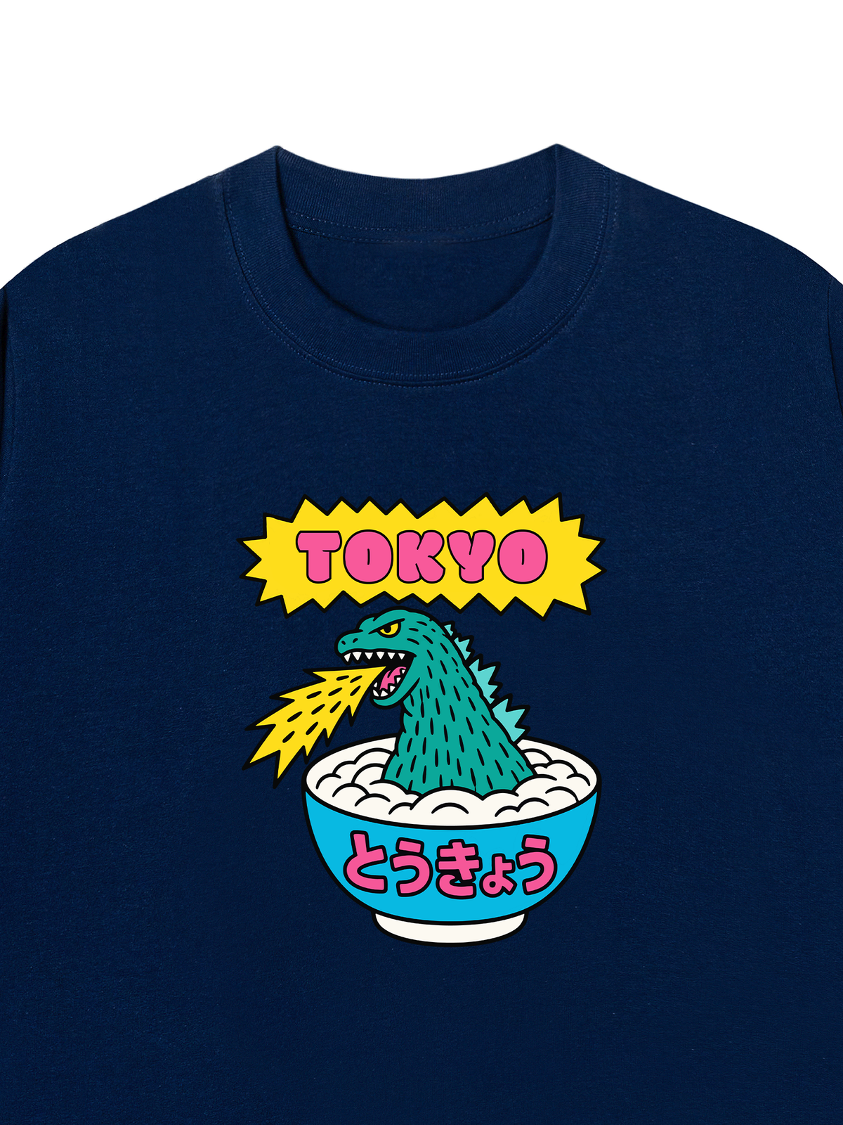 Áo Thun Relaxed Fit Tokyo Kaiju Ramen