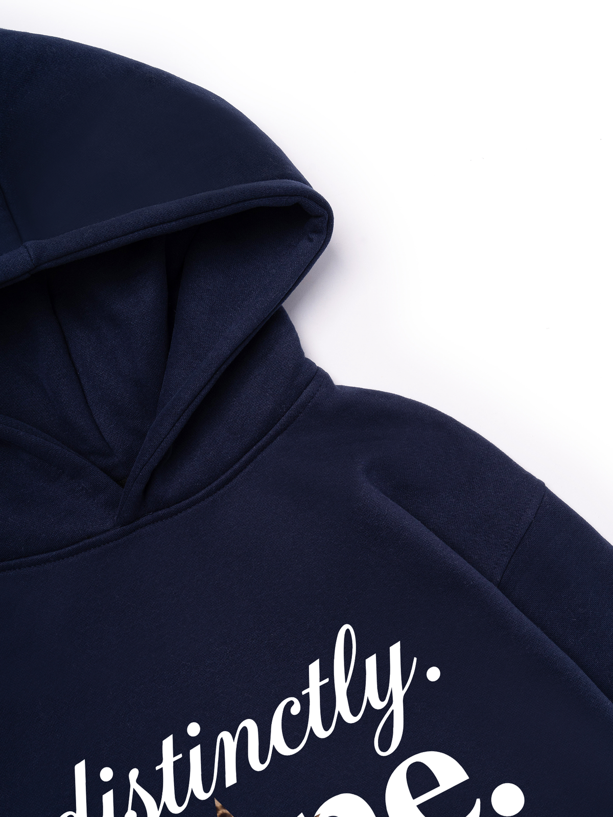 Áo Hoodie Nỉ Hai Da Distinctly One
