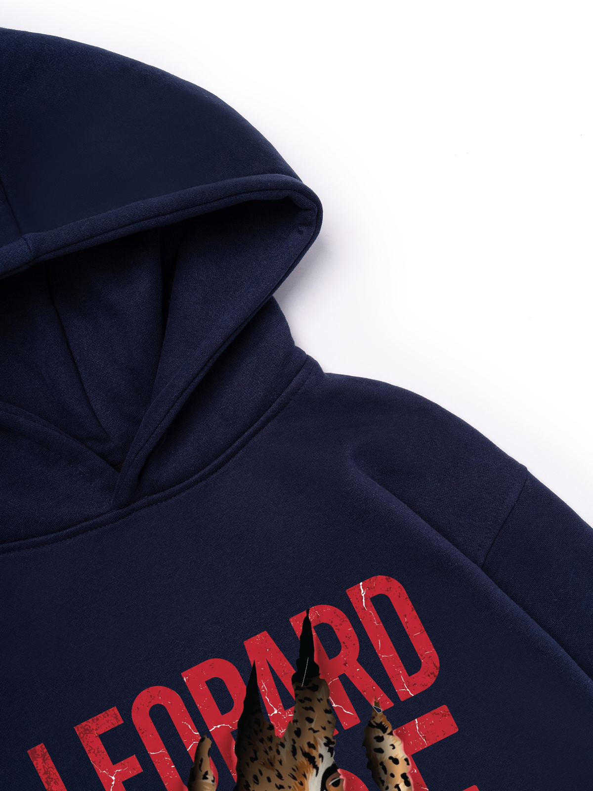 Áo Hoodie Nỉ Hai Da Leopard Rip