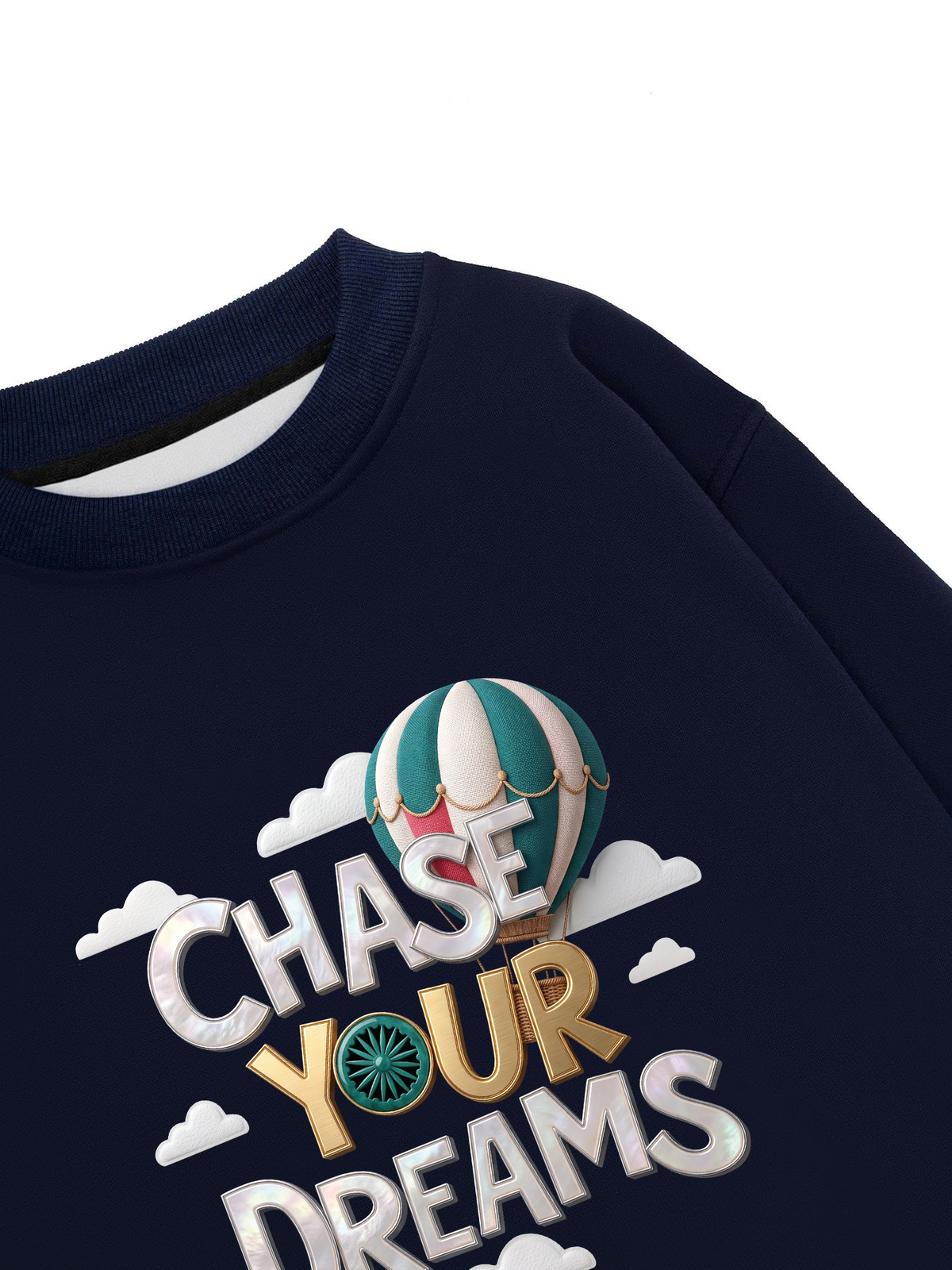 Áo Sweater Nỉ Hai Da Chase Your Dreams