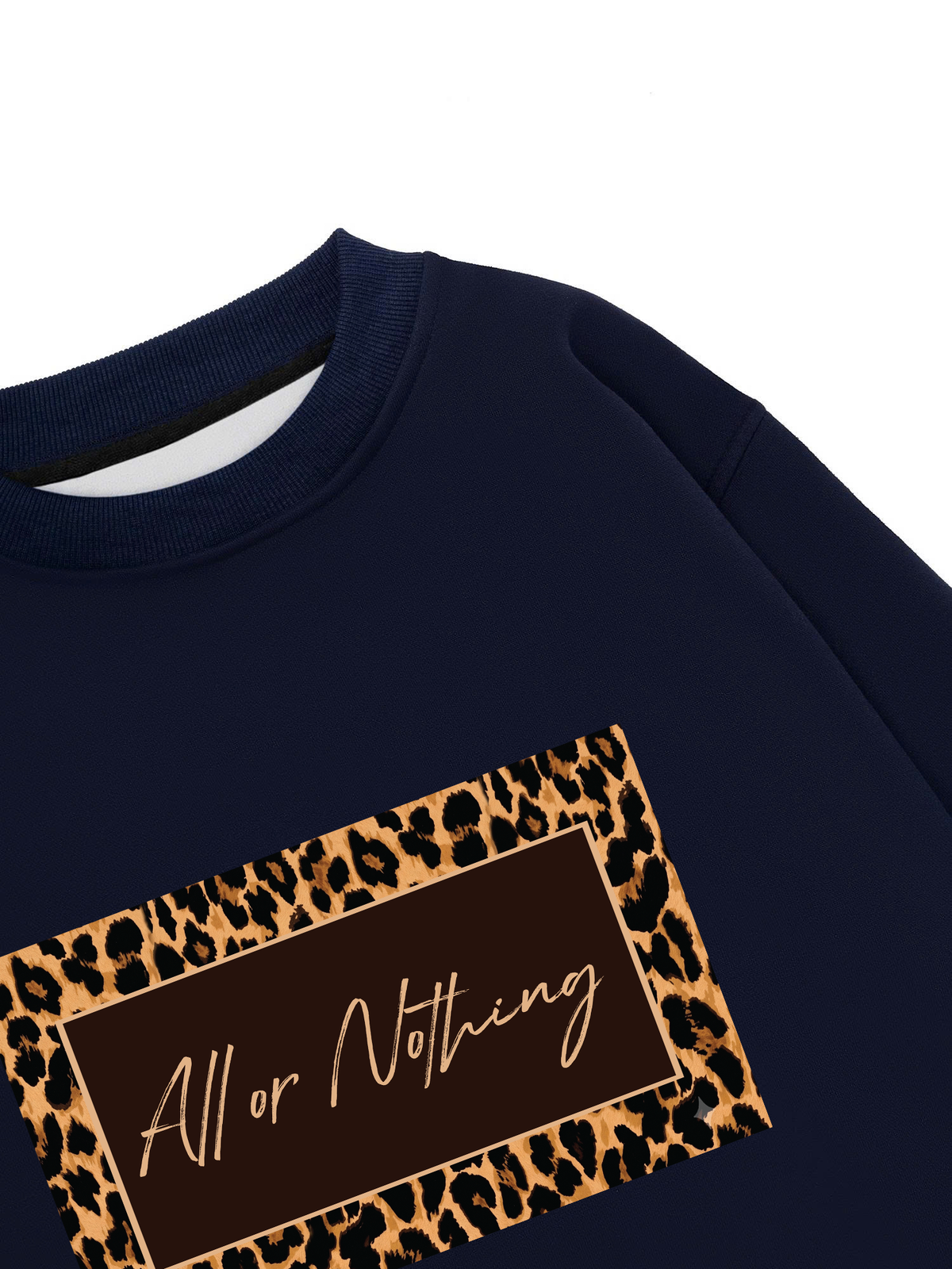 Áo Sweater Nỉ Hai Da All Or Nothing