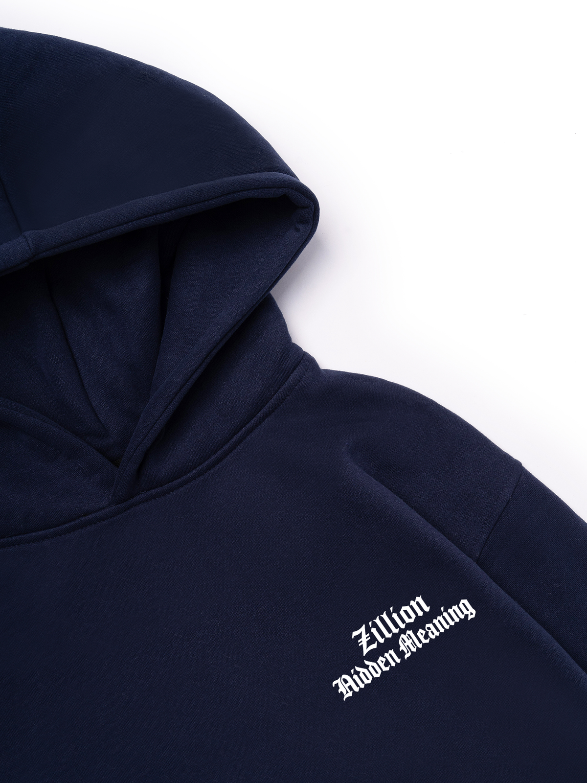 Áo Hoodie Nỉ Hai Da Zillion Blue Rug
