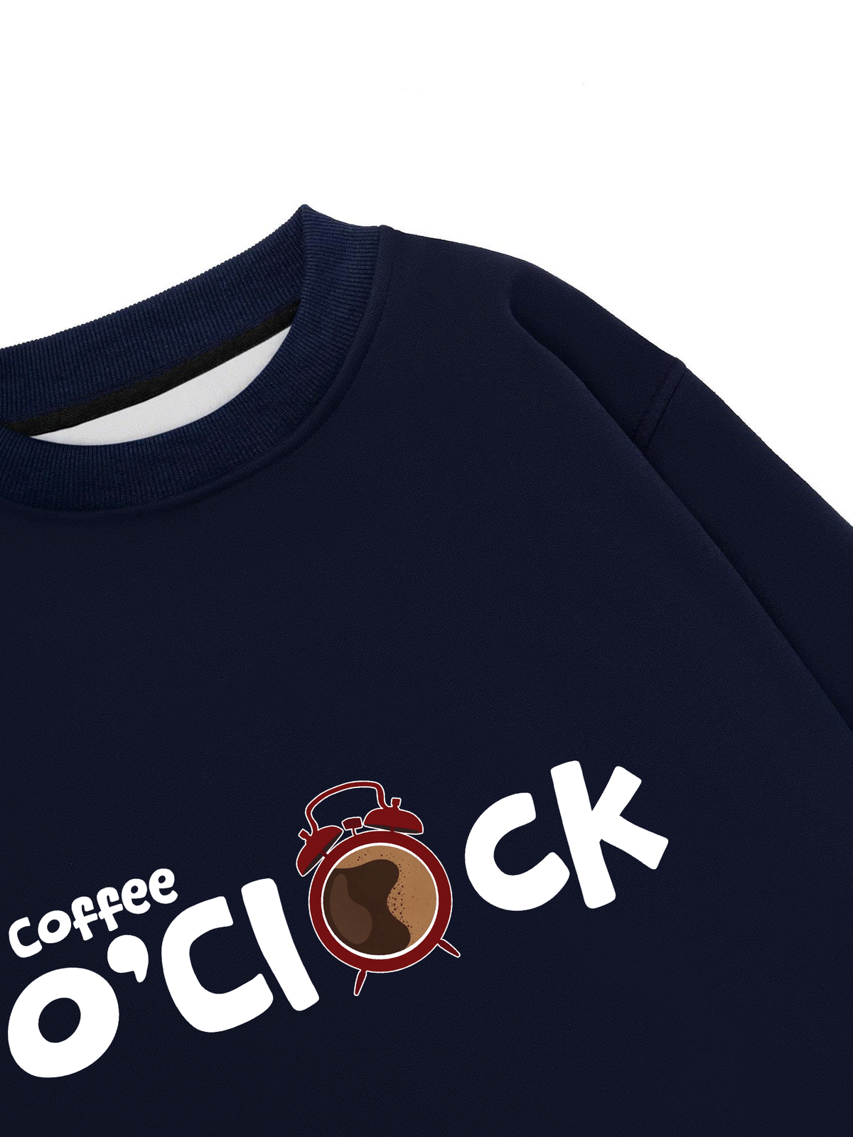 Áo Sweater Nỉ Hai Da Coffee O'clock