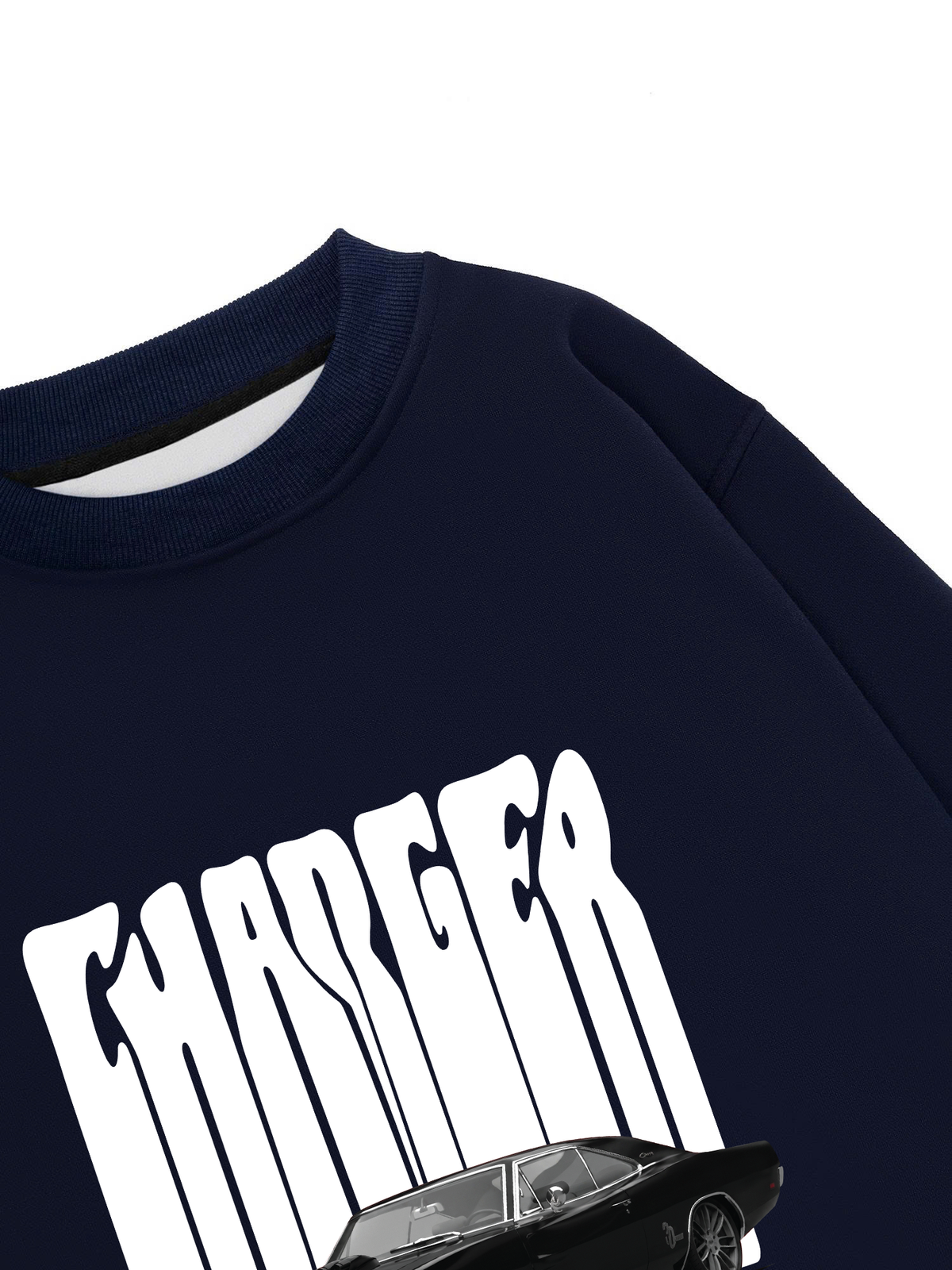 Áo Sweater Nỉ Hai Da Car Changer