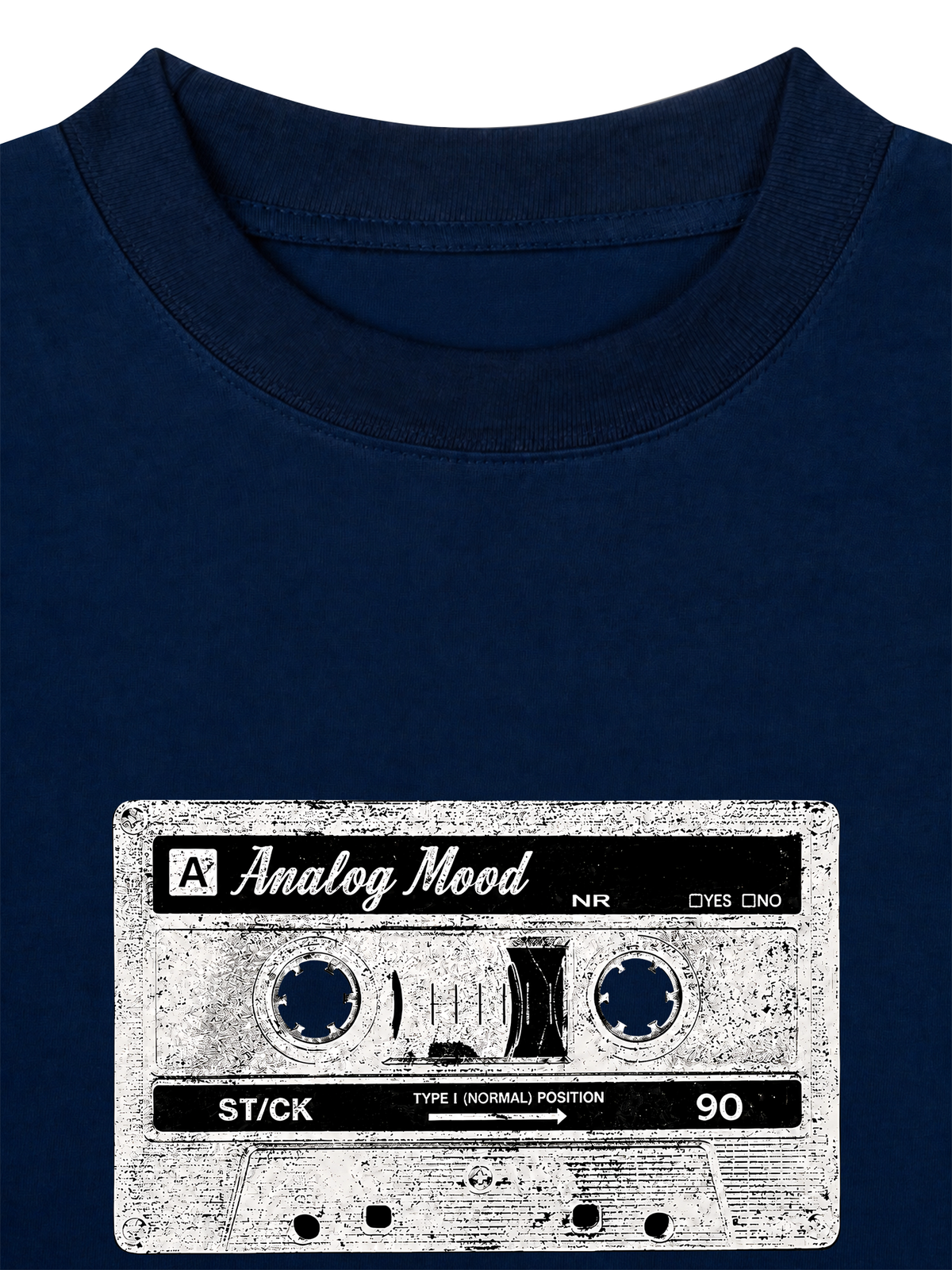 Áo Thun Boxy Analog Tape