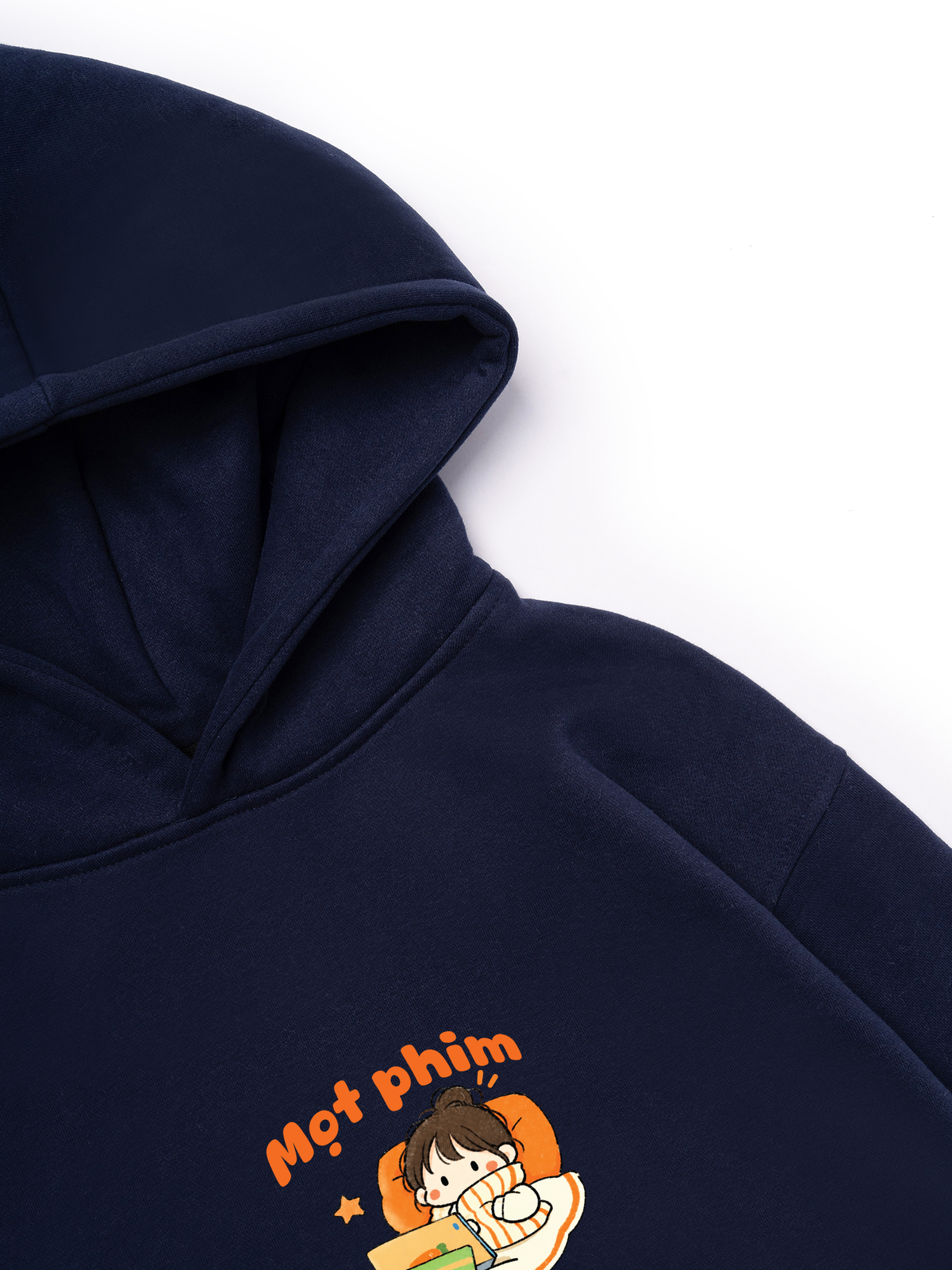 Áo Hoodie Nỉ Hai Da Mọt Phim