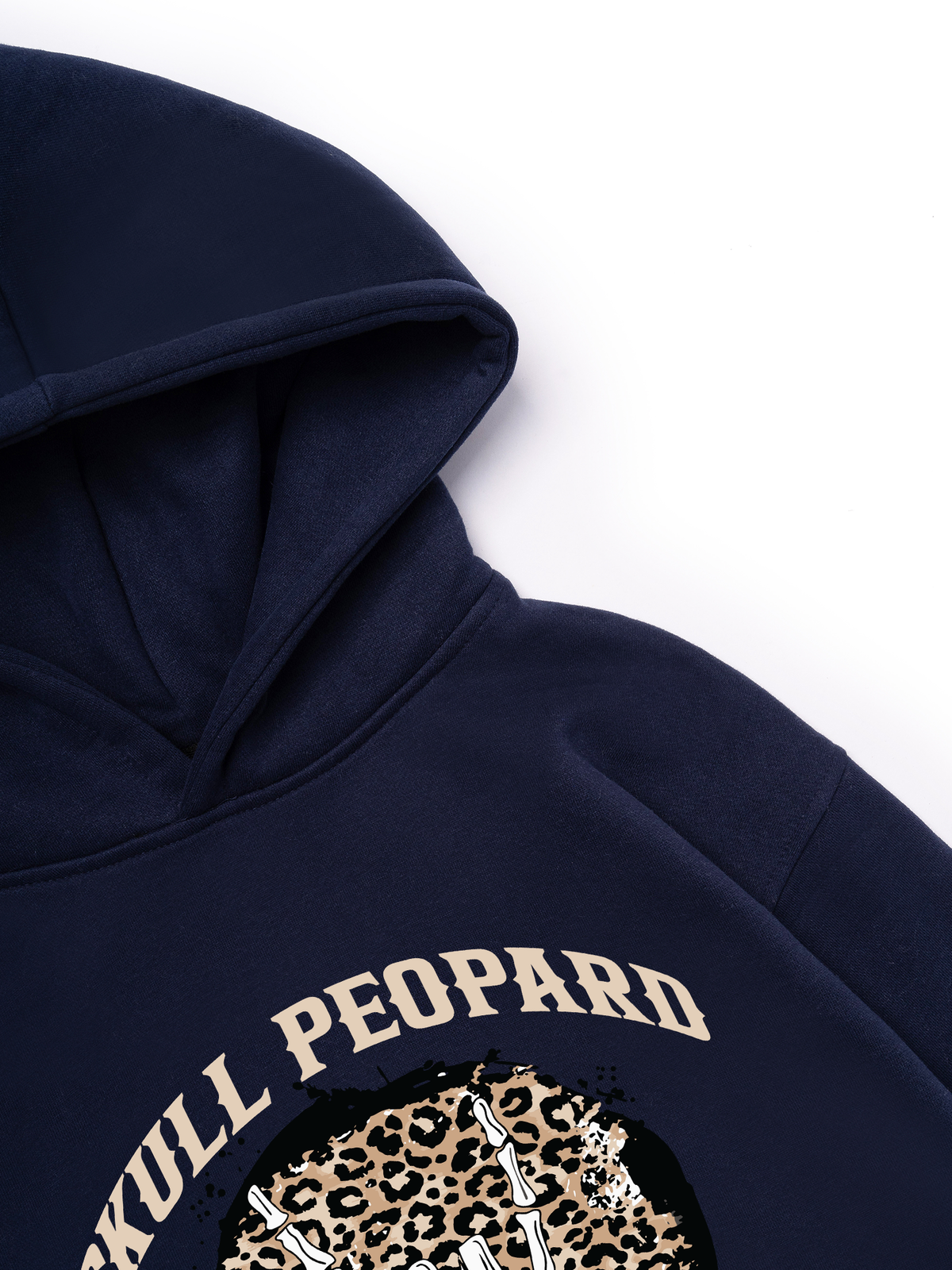 Áo Hoodie Nỉ Hai Da Skull Leopard