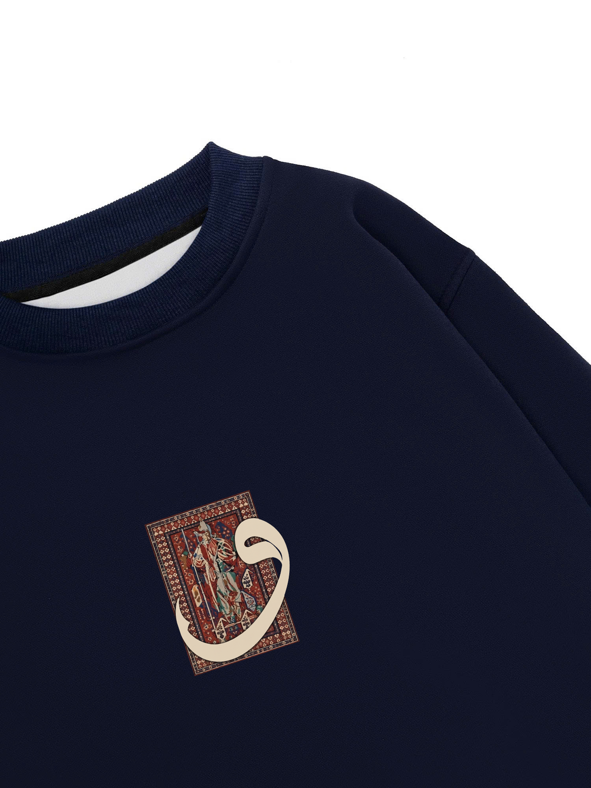Áo Sweater Nỉ Hai Da The Arabic Letter