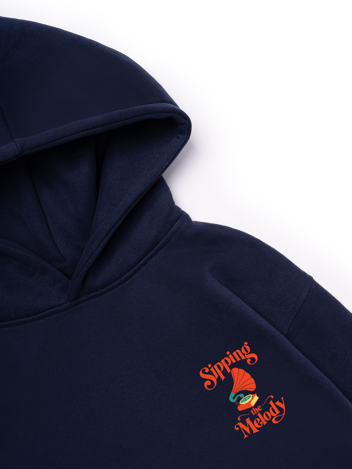 Áo Hoodie Nỉ Hai Da Sipping The Melody