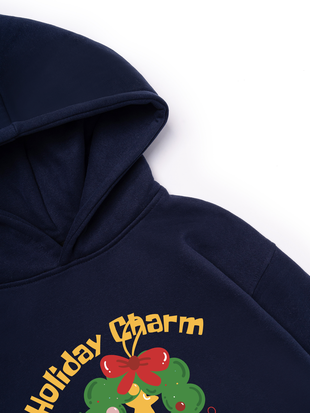 Áo Hoodie Nỉ Hai Da Holiday Charm