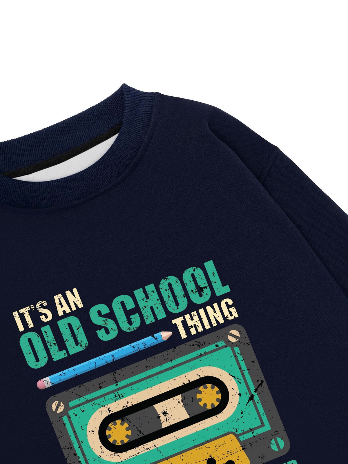 Áo Sweater Nỉ Hai Da Its An Old School