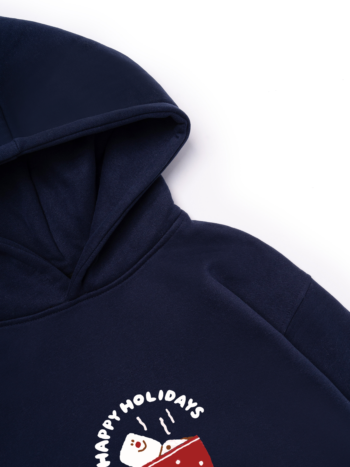 Áo Hoodie Nỉ Hai Da Happy Holidays
