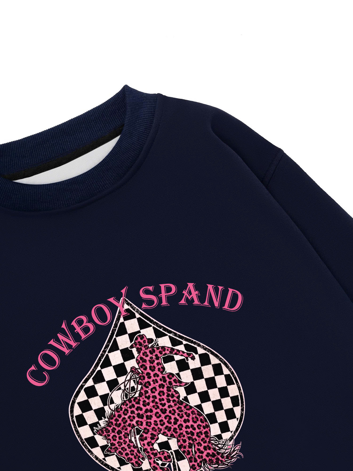 Áo Sweater Nỉ Hai Da Cowboy Spand