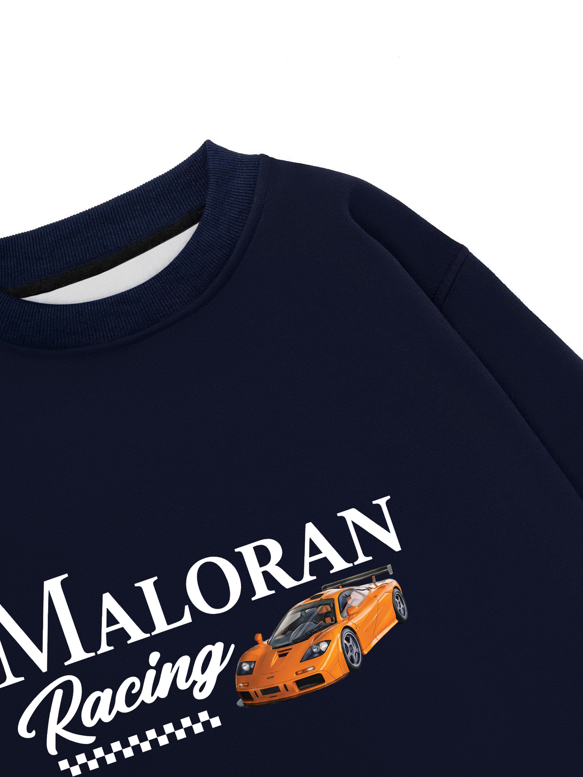 Áo Sweater Nỉ Hai Da Car Maloran Racing