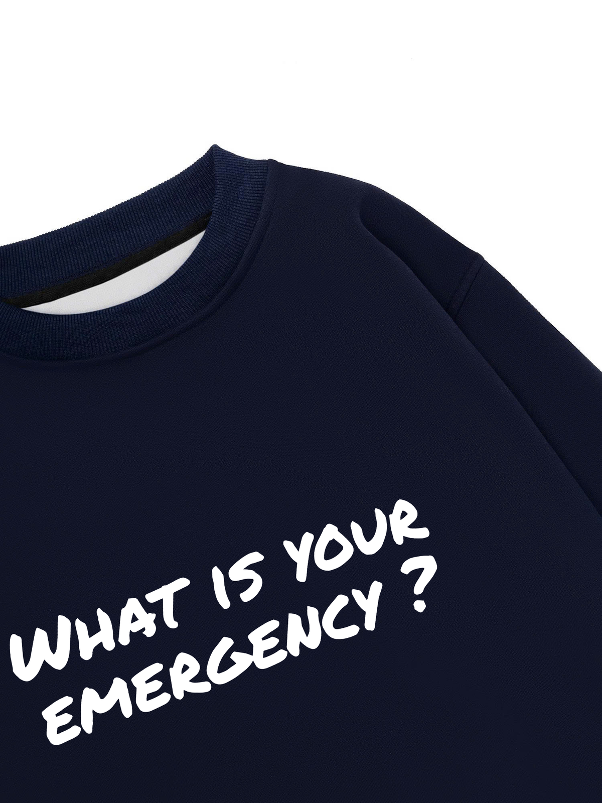 Áo Sweater Nỉ Hai Da Car What Is Your Emergency