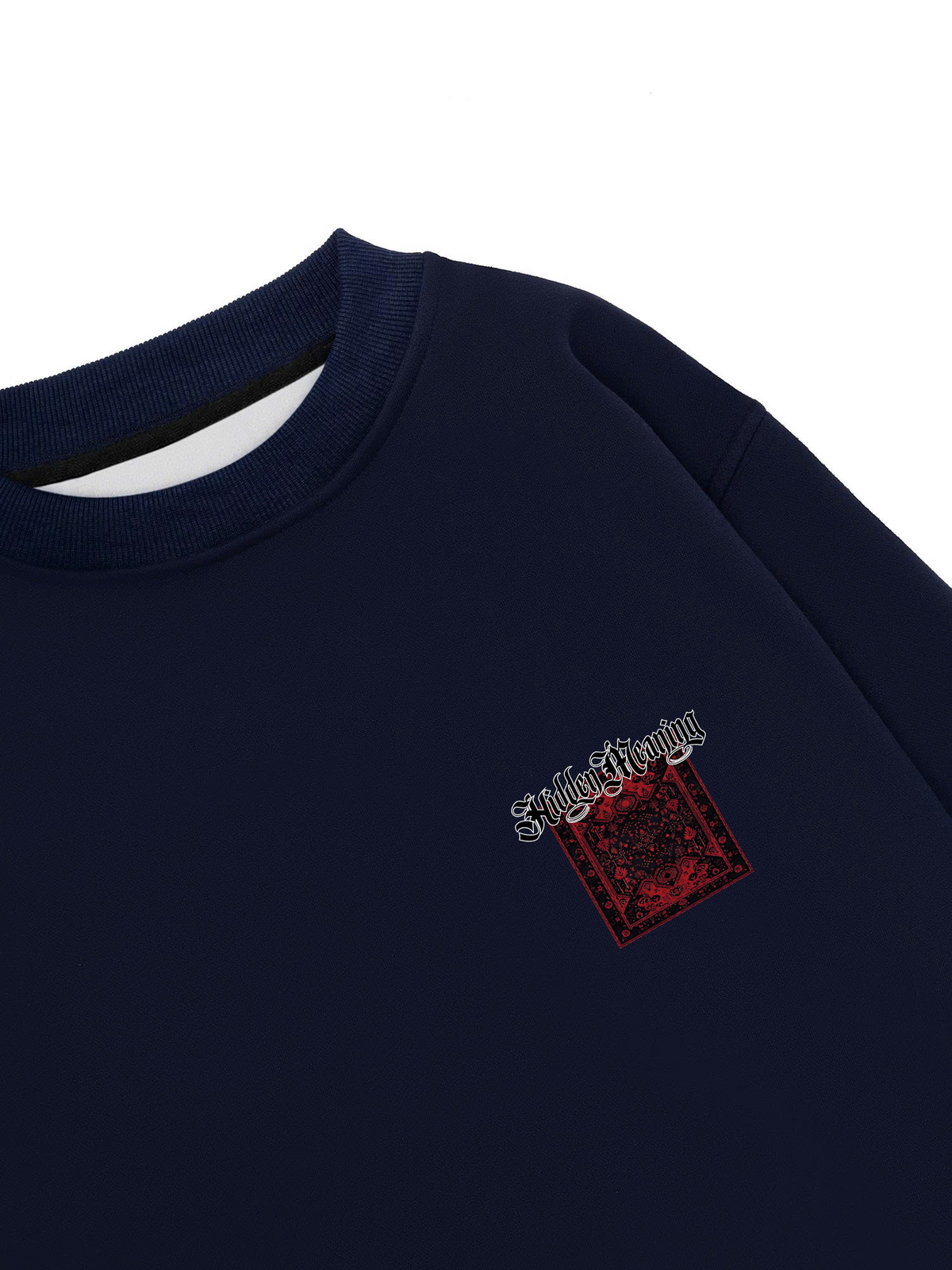 Áo Sweater Nỉ Hai Da Hidden Meaning Red Rug