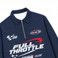 Áo Sweater Polo Nỉ Hai Da Full Throttle