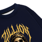 Áo Sweater Nỉ Hai Da Golden Skull
