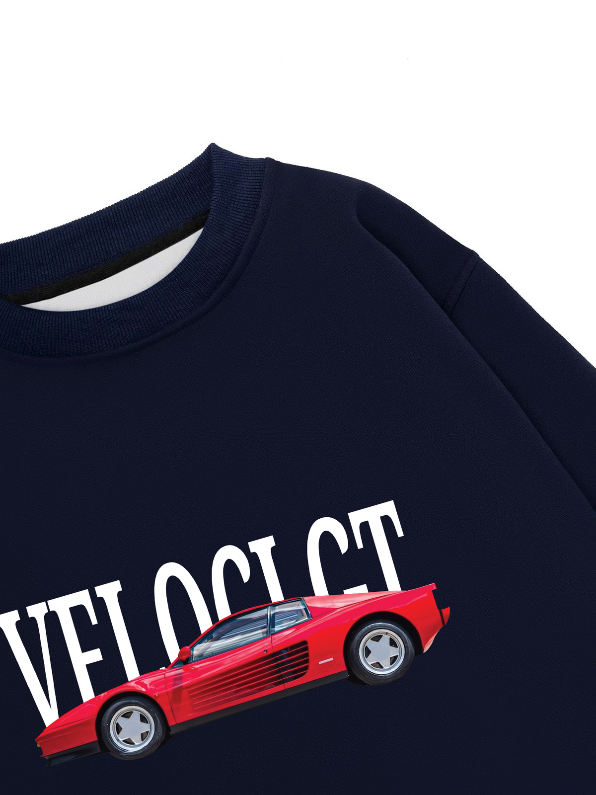 Áo Sweater Nỉ Hai Da Car Veloci GT F40