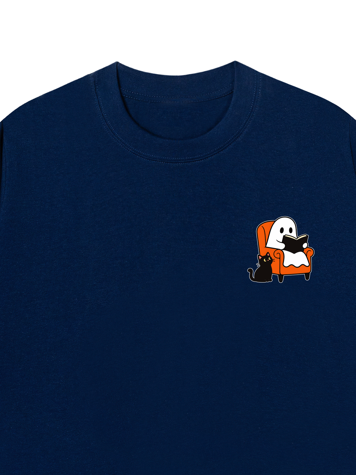 Áo Thun Relaxed Fit Ghost & Black Cat