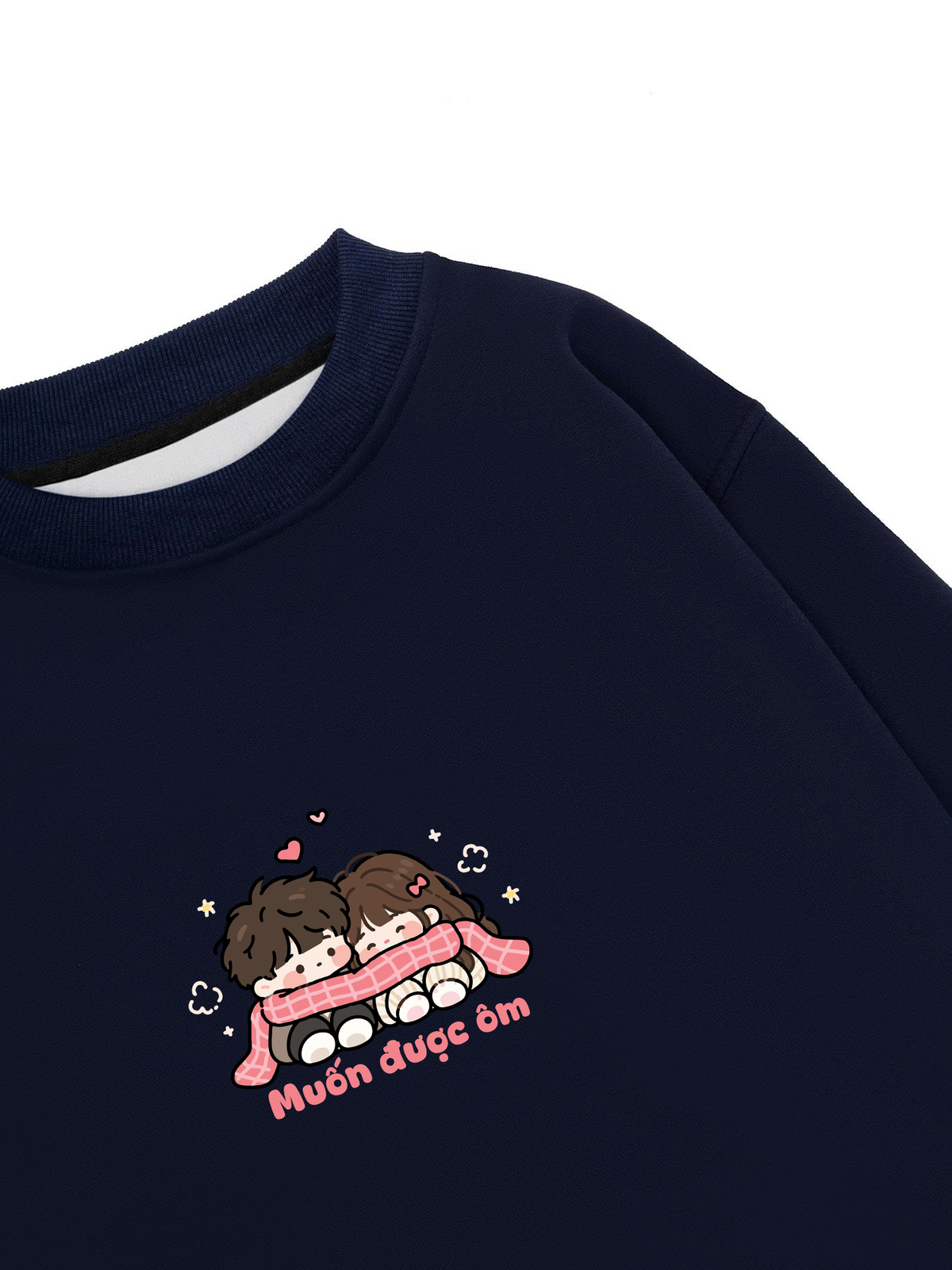 Áo Sweater Nỉ Hai Da Muốn Được Ôm