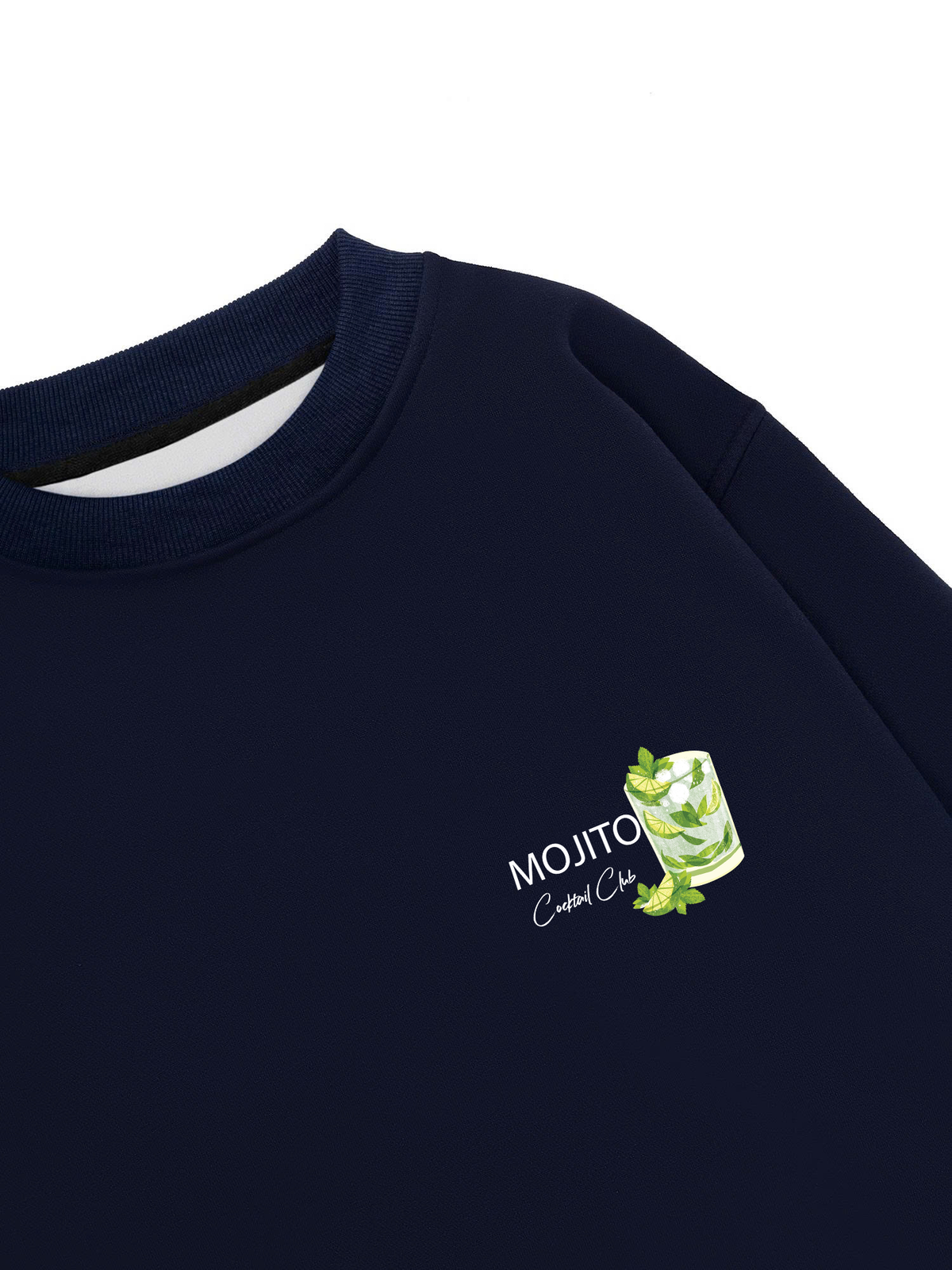 Áo Sweater Nỉ Hai Da Mojito