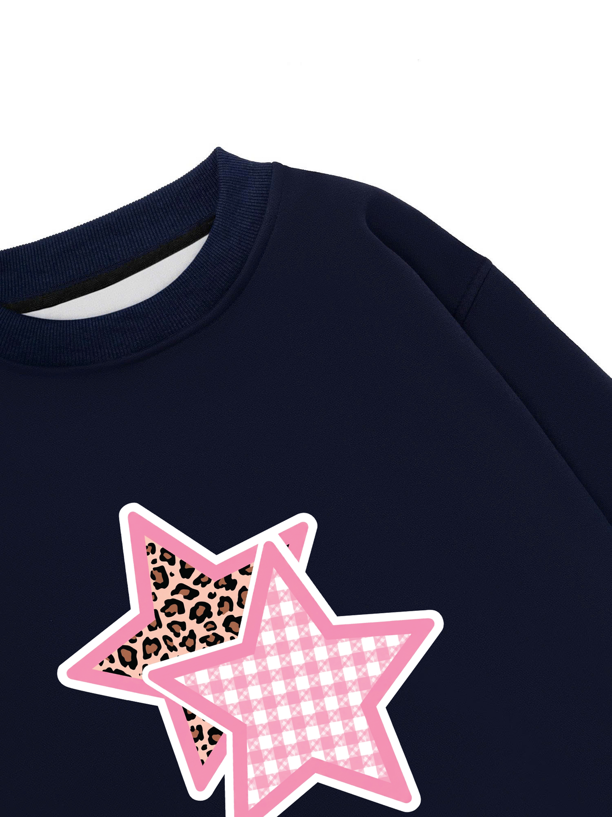 Áo Sweater Nỉ Hai Da Leopard Star