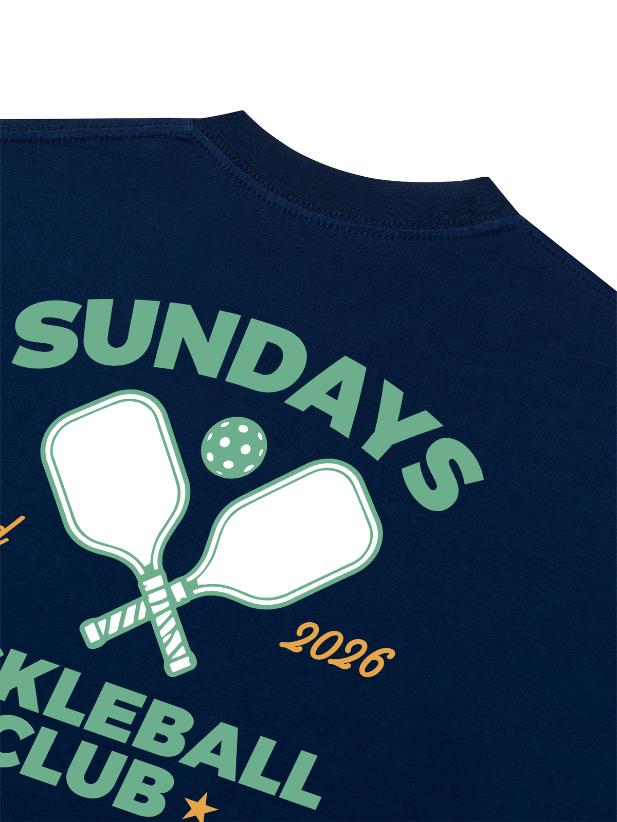 Áo Thun Boxy Sundays Pickleball Club