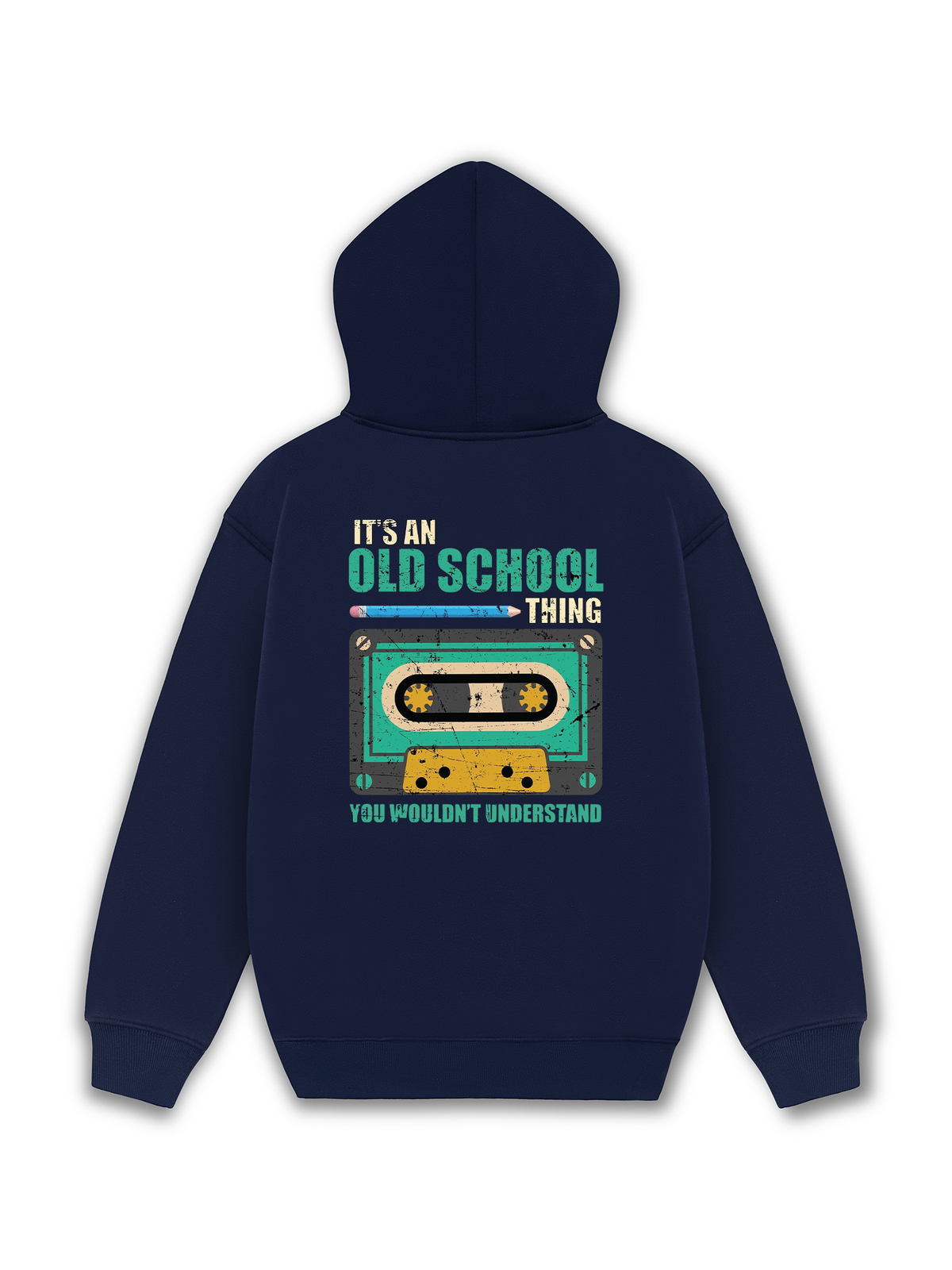 Áo Hoodie Nỉ Hai Da Its An Old School