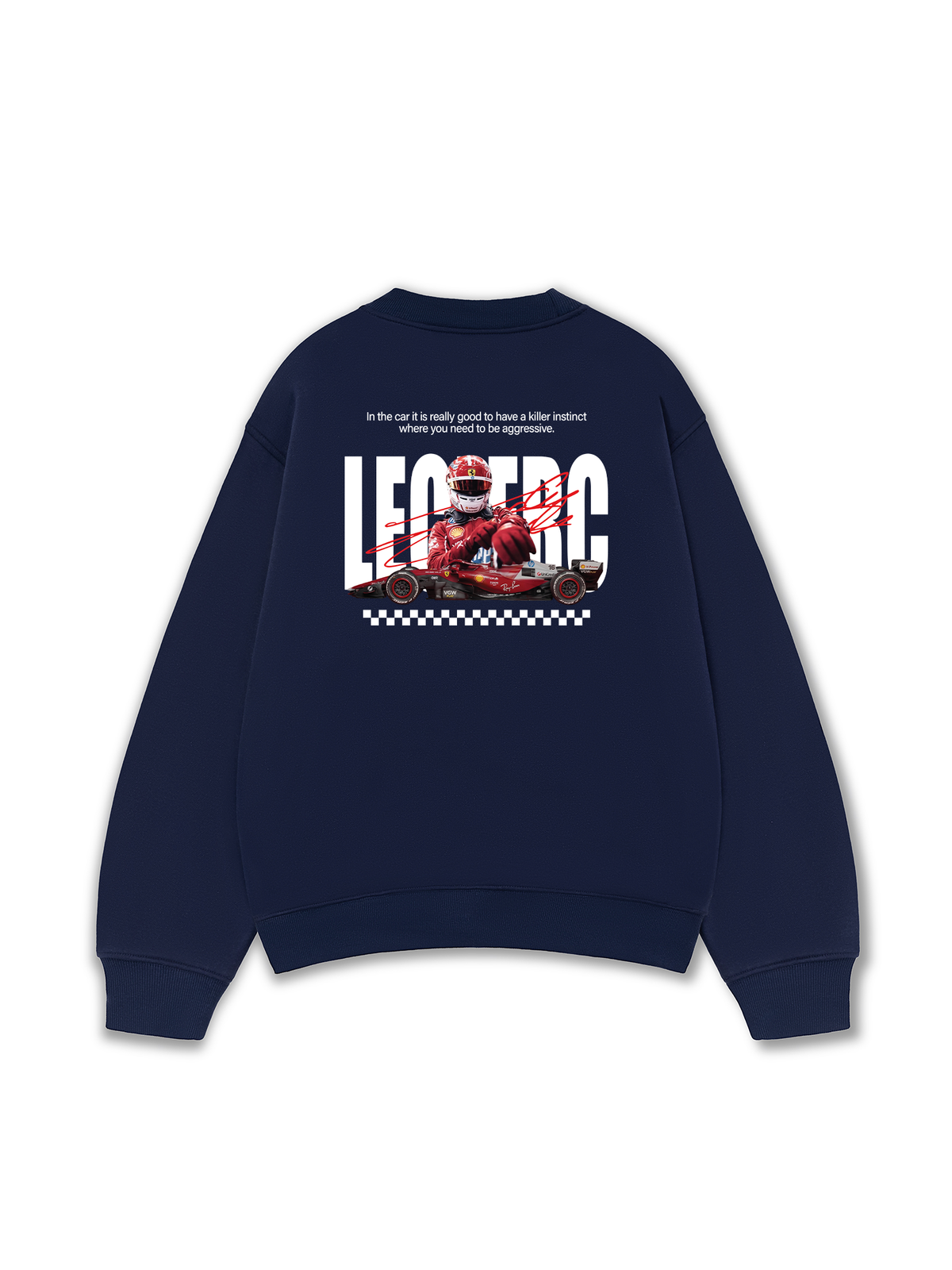 Áo Sweater Nỉ Hai Da Car Leclerc