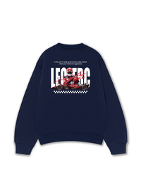 Áo Sweater Nỉ Hai Da Car Leclerc