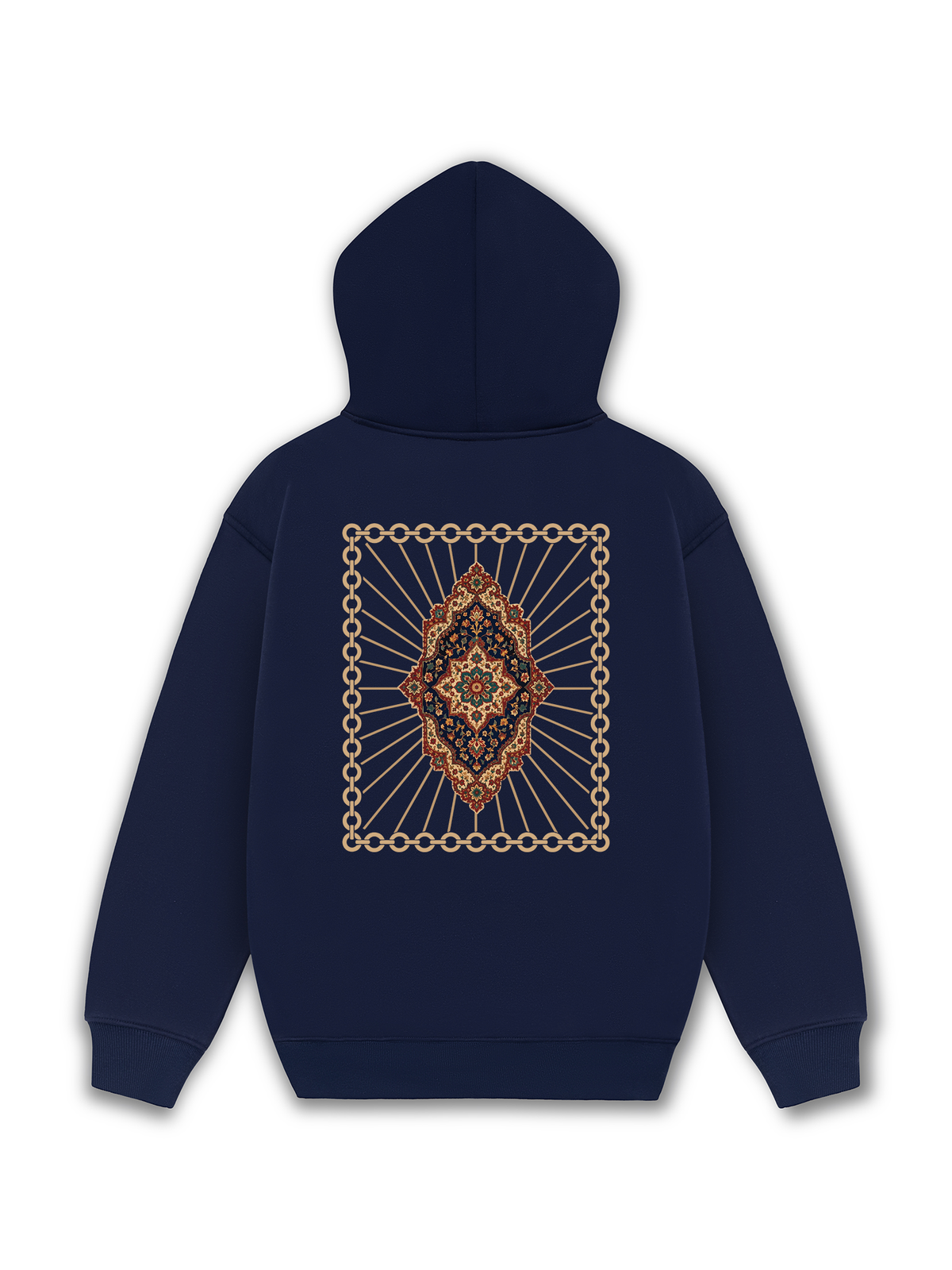 Áo Hoodie Nỉ Hai Da Persian Pattern