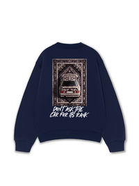 Áo Sweater Nỉ Hai Da Don't Ask The Car For Its Rank