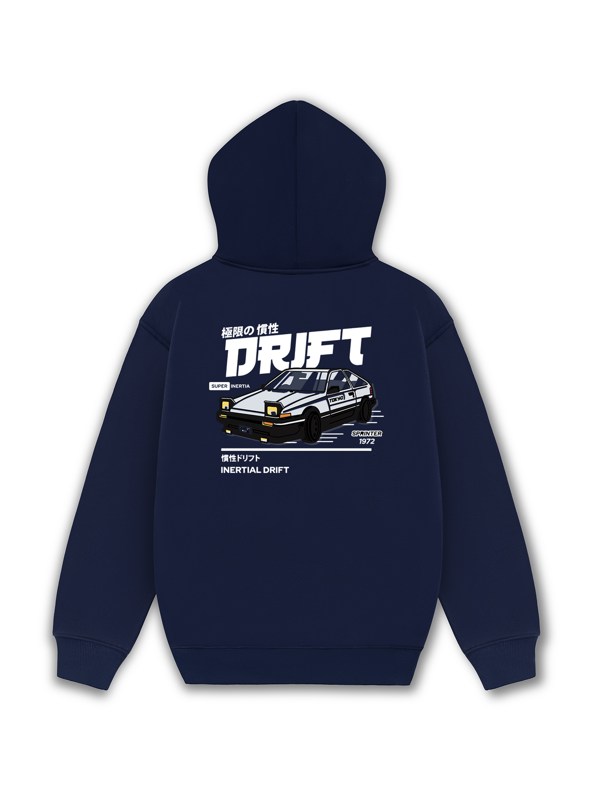 Áo Hoodie Nỉ Hai Da Car Drift