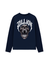 Áo Thun Dài Tay Zillion Skull