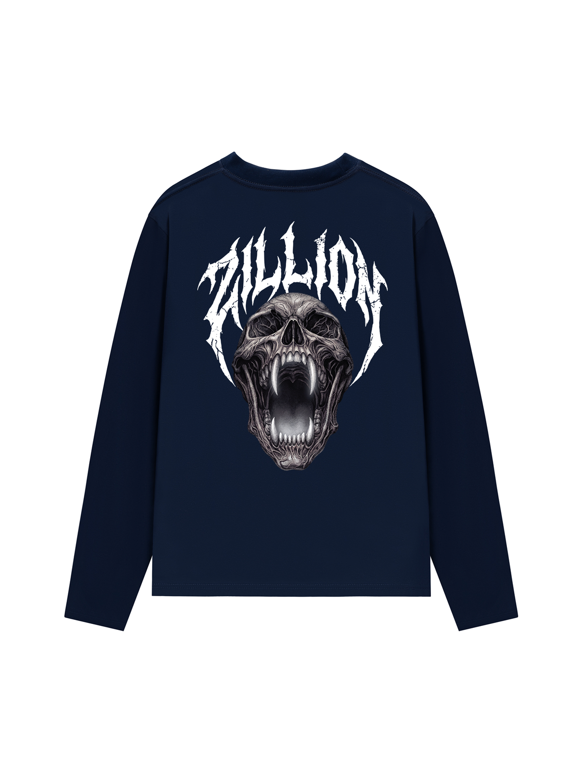 Áo Thun Dài Tay Zillion Skull