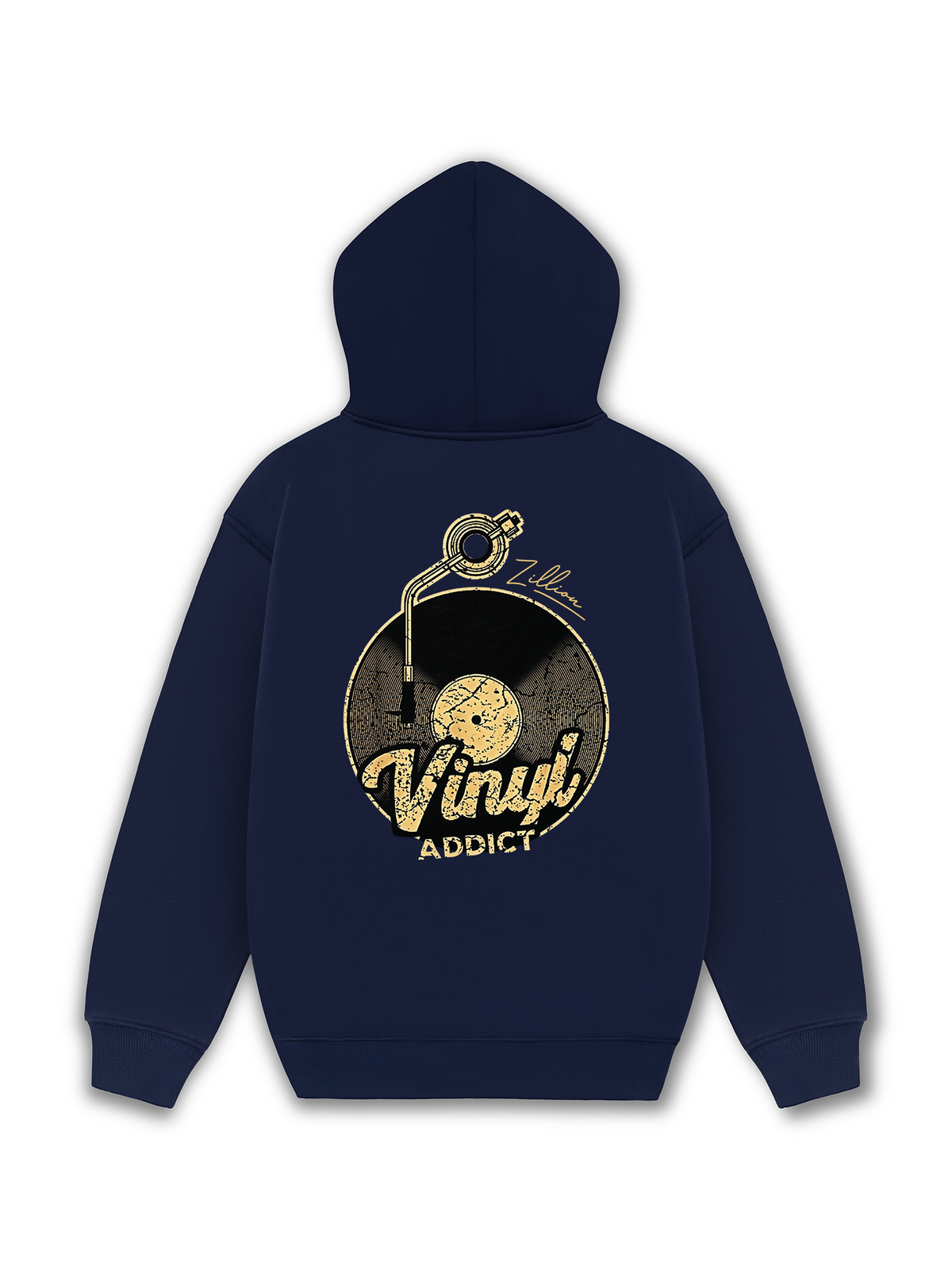 Áo Hoodie Nỉ Hai Da Zillion Vinyl