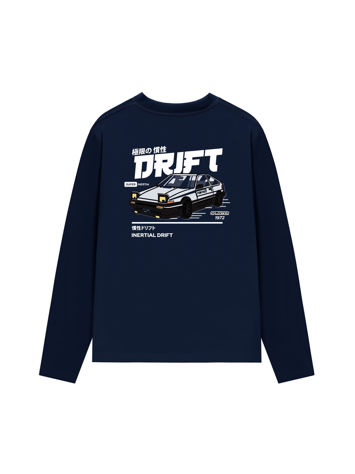 Áo Thun Dài Tay Car Drift