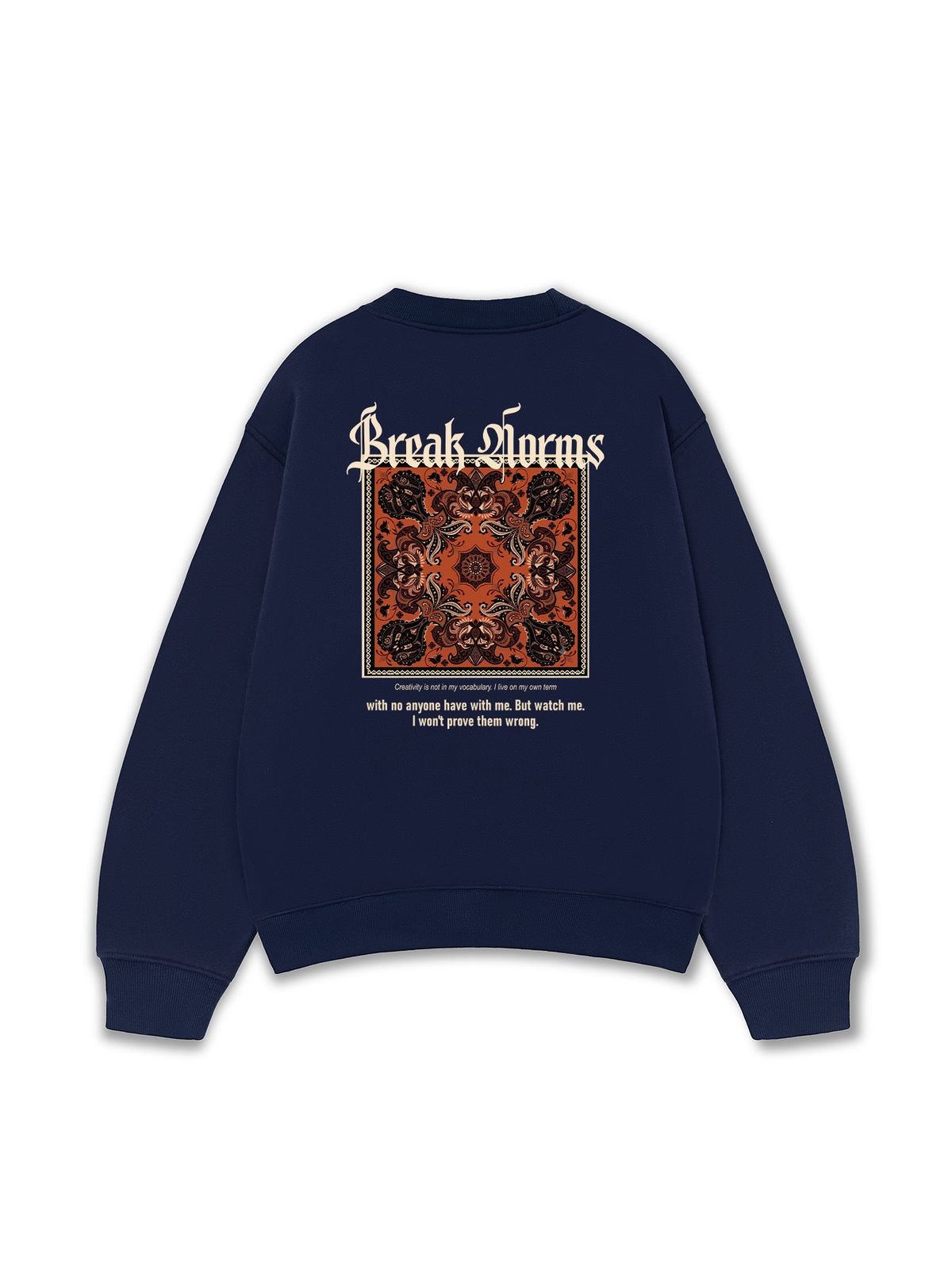 Áo Sweater Nỉ Hai Da Break Norms