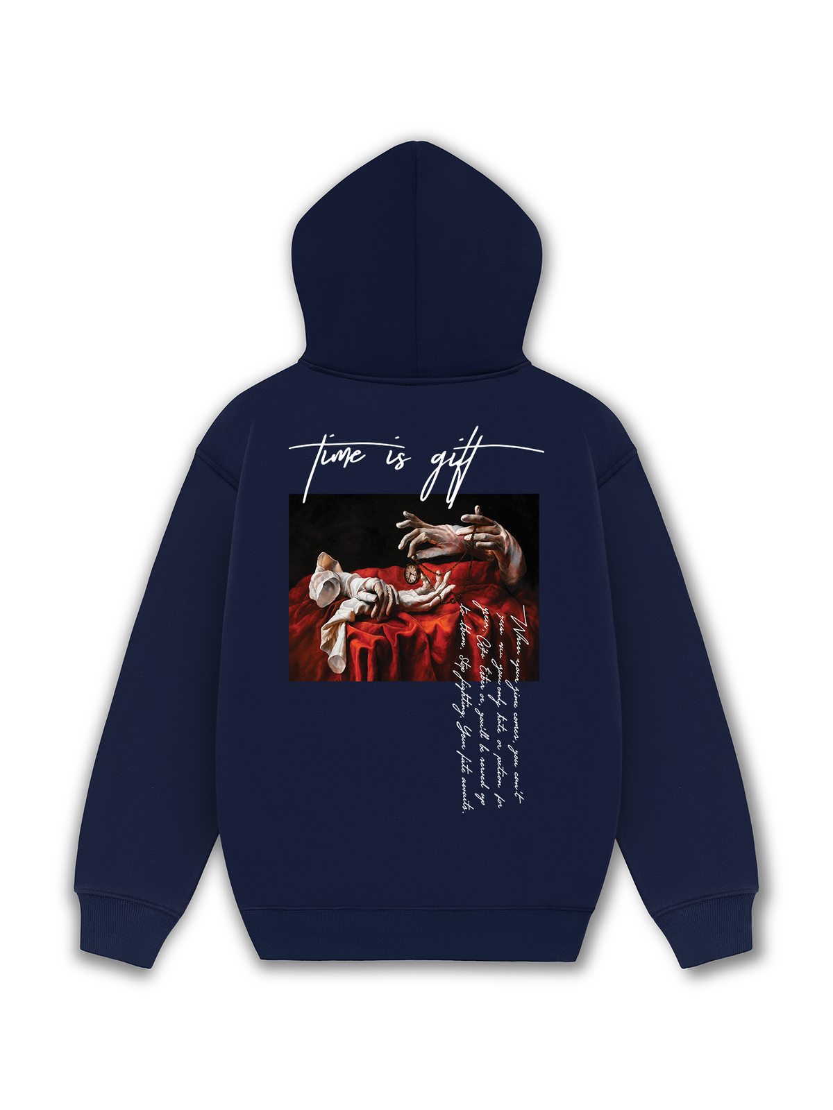Áo Hoodie Nỉ Hai Da Time To Gift