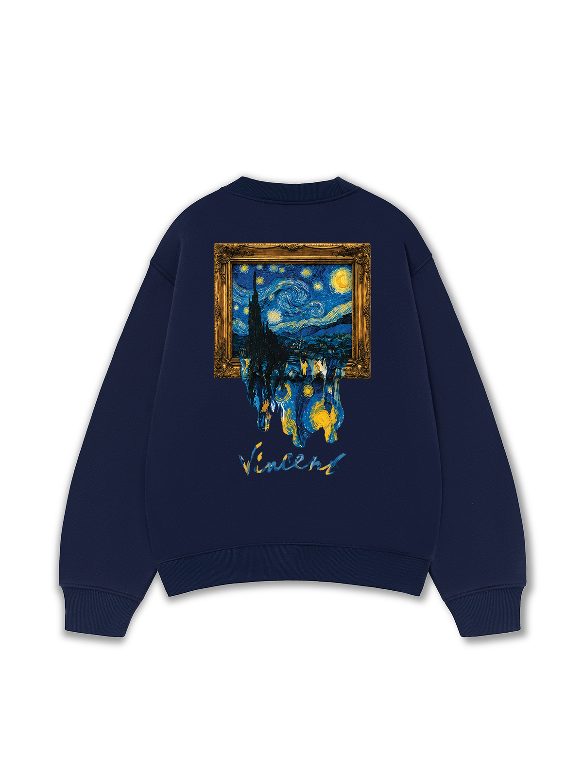 Áo Sweater Nỉ Hai Da Vincent