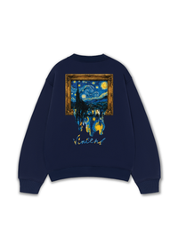 Áo Sweater Nỉ Hai Da Vincent