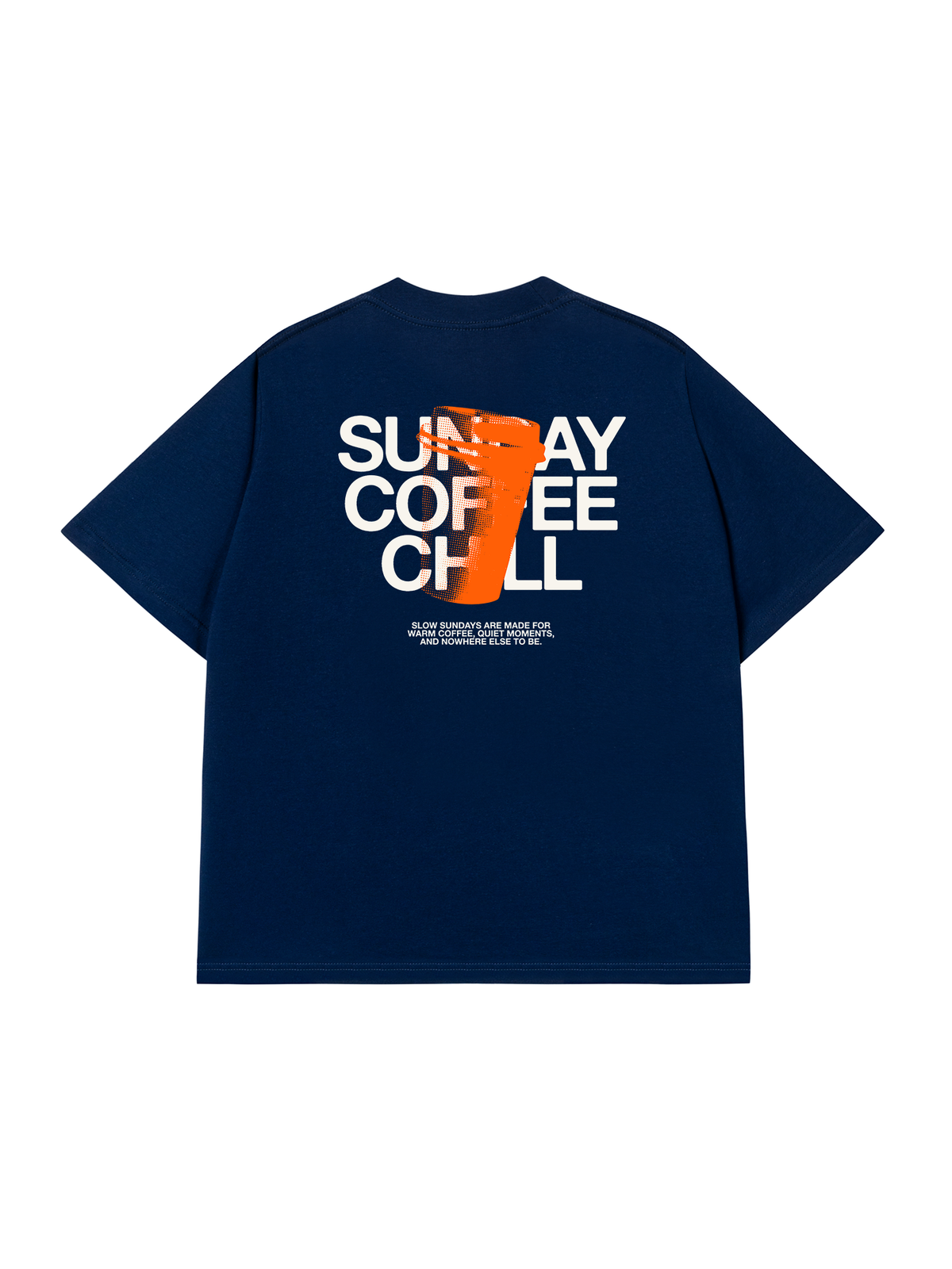 Áo Thun Relaxed Fit Sunday Coffee Chill