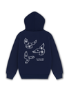Áo Hoodie Nỉ Hai Da Three Bird
