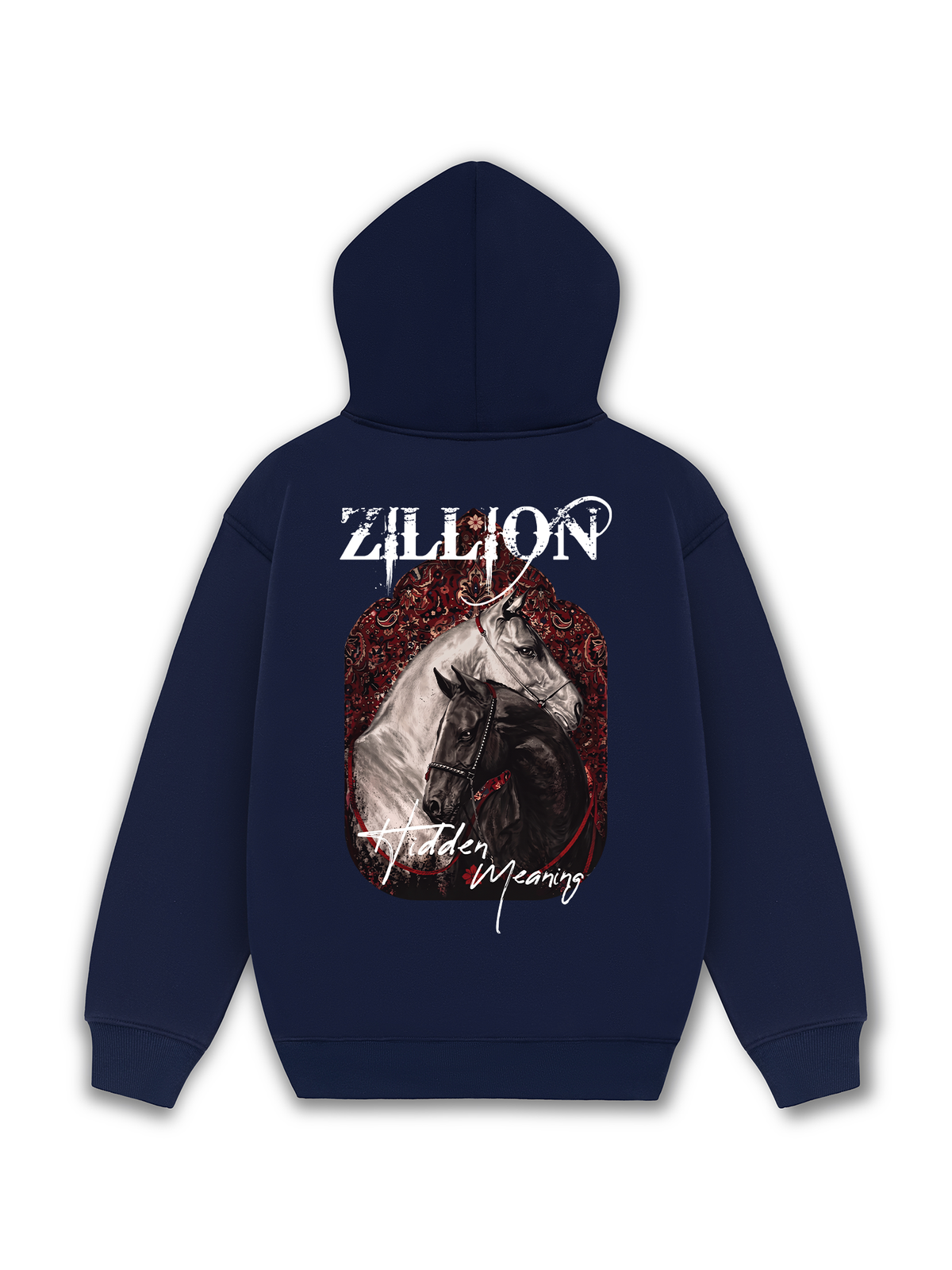 Áo Hoodie Nỉ Hai Da Zillion Hidden Meaning