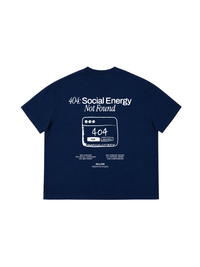 Áo Thun Boxy Social Energy Not Found
