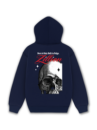 Áo Hoodie Nỉ Hai Da Skull Zillion