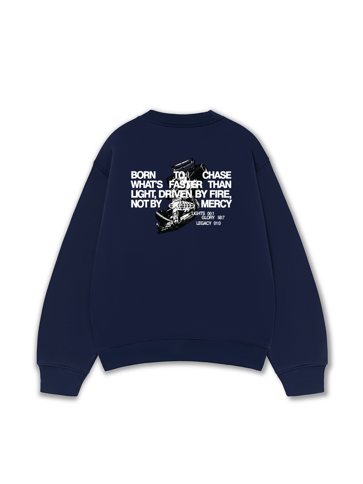Áo Sweater Nỉ Hai Da Car Not By Mercy